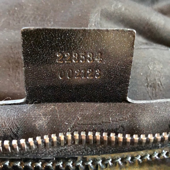 Gucci Icon Bit Black Iridescent Patent Bag - Picture 7 of 7